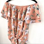 Fantastic Fawn Peach Off the Shoulder Top Size Small Photo 3