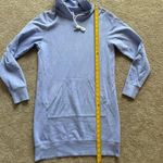 Athleta Women's Sundown Hoodie Dress Pullover Long Sleeve Periwinkle Blue S Photo 4