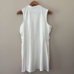 Danskin New  Golf Active Dress Sleeveless 1/4 Zip Moisture Wicking White Size XL Photo 7