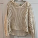 Aerie cream sweater hoodie Photo 0