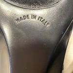 Italian Shoemakers  Striped Black and White Sandals. Size 11. Made in Italy‎ Photo 4