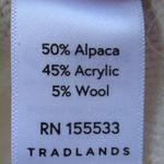 Tradlands Off White Alpaca Wool Blends Sweater Photo 6