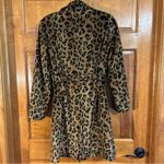 Bebe  Leopard Print Fully Lined Coat W/Matching belt /Pockets Sz XS -EUC Photo 9