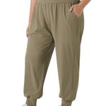 Halara NWT Beige High Waisted Pocket Joggers Womens Size Large Photo 1