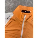 Ralph Lauren womens rlx colorblock quarter zip blue orange white EUC Xs Photo 2