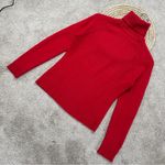 Sutton Studio Women’s 100% Cashmere Turtleneck Sweater Longsleeve in Hot Red L Size L Photo 1