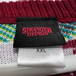 Netflix Stranger Things Light Up Christmas Lights Holiday Ugly A B Sweater  XXL Photo 3