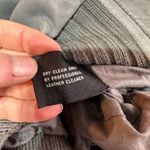 Barney’s Gray Leather‎ hooded convertible jacket moto Helena Christensen small Gray Photo 5