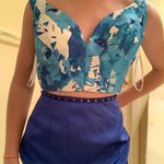 Rachel Allen Blue Formal Dress Photo 1
