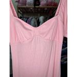 FP Beach Free People Beach Bel Air Ribbed Midi Dress in Pink Womens XS NWT Photo 9