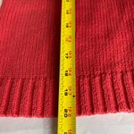 Talbots  L salmon pink button up collared cardigan sweater cotton casual work Photo 6