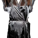 Ambrielle gorgeous sexy black silky look 2 piece nighty set! This is new… Size M Photo 6