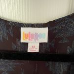 LuLaRoe The Lindsay Black Printed Kimono Wrap - NWT - M Photo 3