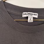 SUB_URBAN RIOT Sub Urban Riot grey crewneck comfy loungewear cozy athleisure relaxed sweatshirt Photo 3