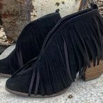 & Other Stories Black Fringe Booties Photo 0