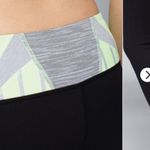Lululemon  Wunder Under Crop in Black & Quilt Spring 6 Photo 18
