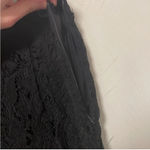 Signature 8  Lace Skirt Small Black Side Zip Pencil style Retro Vintage Flapper Photo 5