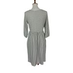 Merokeety  Dress Large Striped Black White Casual Comfy Everyday Style Photo 5