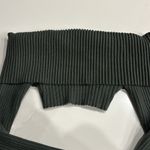 Edikted  Astrea Foldover Crop Sweater Olive Photo 6