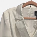 Adrianna Papell Ivory White Tuxedo Sheath Courthouse Wedding Dress Size 12 NEW Photo 10