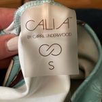 Calia by Carrie  Underwood Blue Floral "Garden Gate" Fitted Move Tank Top Shirt Photo 9