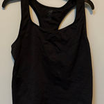 New Balance black Racerback workout shirt with built in sports bra Photo 0