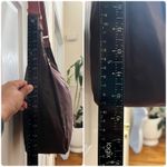 Longchamp  Le Pliage FLAW Nylon Adjustable Strap Messenger Bag Chocolate Brown Photo 11