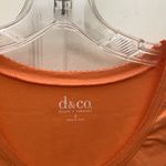 FINAL MARKDOWN Classic denim and company tank top Small Orange Photo 1