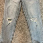 Old Navy NEW  Mid Rise Boyfriend Denim Jeans Distressed SIZE 00 Photo 2