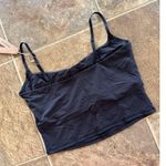 SKIMS Fits Everybody Cropped Cami Onyx Size Large Photo 4