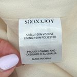 Shona joy NWT La Lune High Neck Bias Maxi Dress Cream Size 8 Sleeveless Formal Photo 9