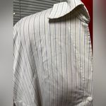 Worthington Striped blouse size 1x Stretch top button down 26270 Photo 2