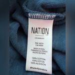 Nation Ltd  Tie Knot Women's Lavi Midi Shirt Dress In Deep Space S Photo 5