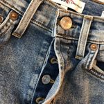 RE/DONE  Womens Jeans High Rise Ankle Crop Stretch Light 27 Wash Button Fly 24 Photo 3