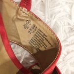 Seychelles Chunky Slingback Strappy Block Heels Scarlet Red 8 Photo 6