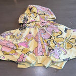 Nickelodeon  Spongebob Squarepants Cartoon Print Cropped Hoodie Womens Small‎ Photo 0