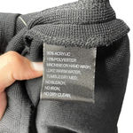 Misook  Collection Black White Piped Knit‎ Sheath Dress Size Medium Photo 11