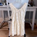 Rue 21 Romantic Lace Top Semisheer Peplum Womens Medium Nylon Photo 10