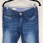 Gap Long and Lean Style Size 4 Jeans medium wash whiskering Bootcut size 27 Photo 4