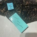 Happening in the present NWT H.I.P Goth Punk Women's Sheer Lace Top Black Gold Size M Rock Vamp Baddie Photo 11