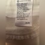 AG Adriano Goldschmied  Legging Ankle Super Skinny Women's White Jeans Size 30R Photo 14