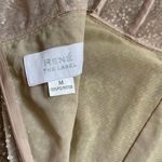 Rene the Label Sequin Gown Formal Dress Evening Cocktail Party Women Size Medium Gold Photo 3
