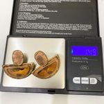 Vintage Unique Modernist Statement Earrings Photo 5