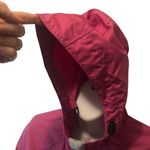 L.L.Bean 1/4 Zip Pullover Rain /Nylon Lightweight Wind Jacket Violet Sz. S Photo 3