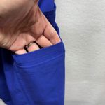 FIGS Women's Scrub Pants Cobalt Blue Drawstring Waist Cargo Pocket Comfort Photo 7