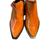 Farm Rio  Caramel Tan Cut Out Slip on Ankle Boots(Size 8.5) Photo 9