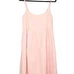 WILT Tiered Gauze Shift Dress in Peach Size XS Orange Photo 0