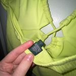 Wild Fable NWOT  Neon Yellow Halter Crop Top Photo 2