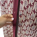 Rabanne Monogram Maxi Dress Red Size L Photo 5