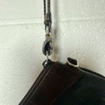 Brighton  Black & Brown Leather Wristlet Photo 3